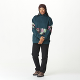 FIR RUGBY 1/4 ZIP SWEATER __color:Deep_Water#1