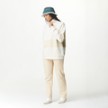 FIR RUGBY 1/4 ZIP SWEATER __color:Whitecap_Gray#14