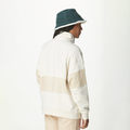 FIR RUGBY 1/4 ZIP SWEATER __color:Whitecap_Gray#15
