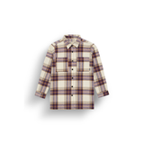 DONIS SHIRT __color:Plaid_Brown#9