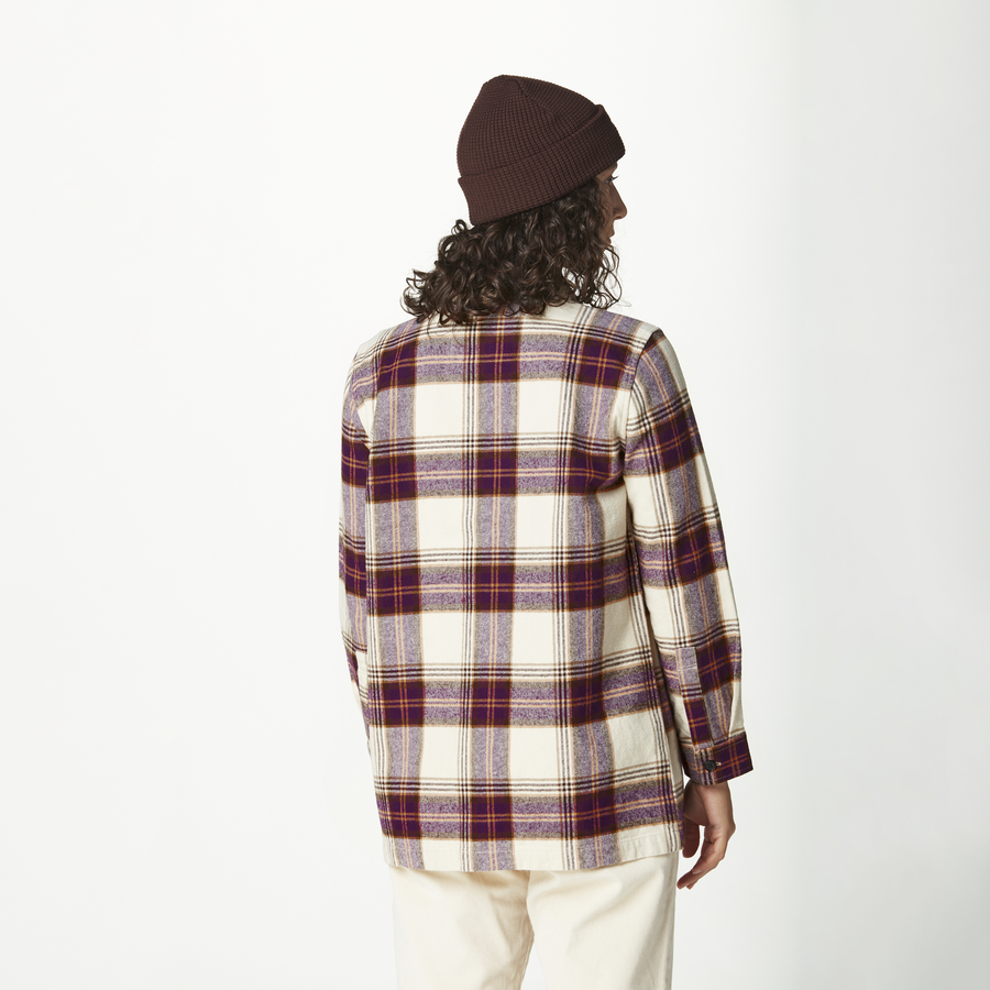 DONIS SHIRT __color:Plaid_Brown#8