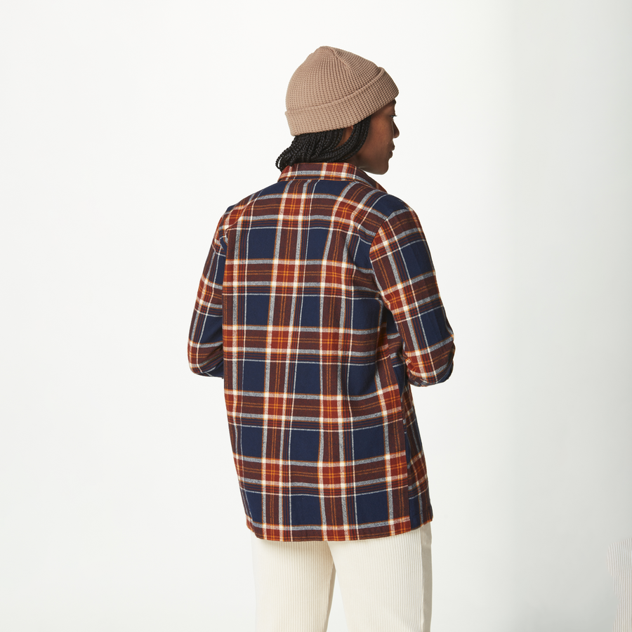 DONIS SHIRT __color:Plaid_Sunset#13