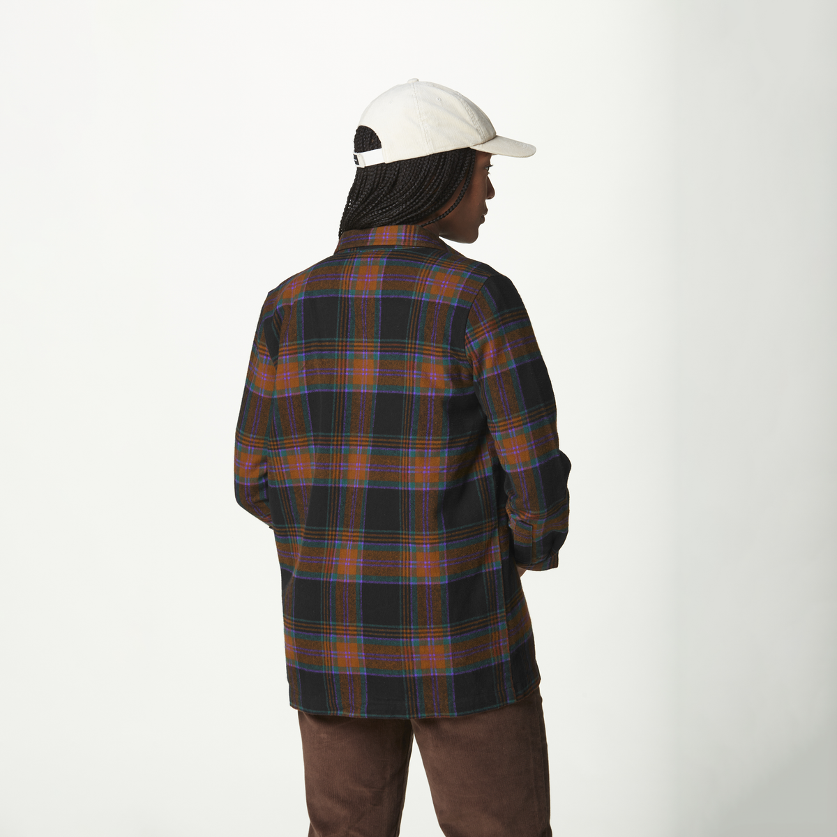 DONIS SHIRT __color:Plaid_Black#2