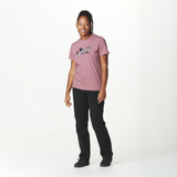 BASEMENT TEE W __color:Heather_Rose#1