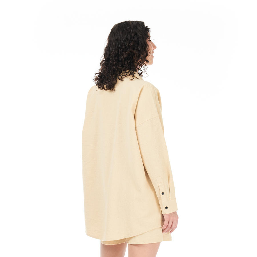 FLAROS SHIRT __color:Wood_Ash#2