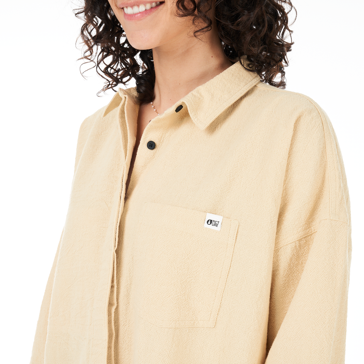 FLAROS SHIRT __color:Wood_Ash#4