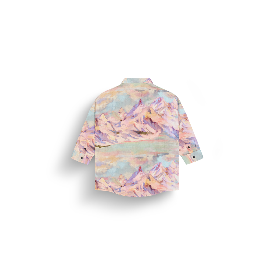 EYAUTA PRINTED SHIRT __color:Montanea_Print#5
