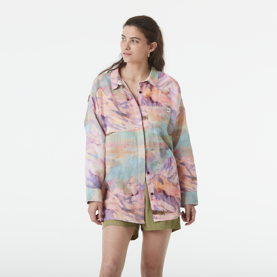 EYAUTA PRINTED SHIRT __color:Montanea_Print#1