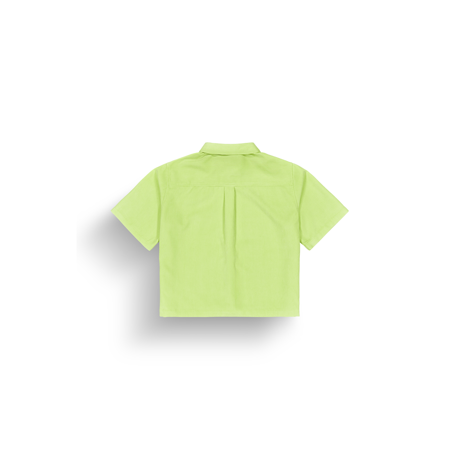 SESIA CORD SHIRT __color:Sap_Green#24