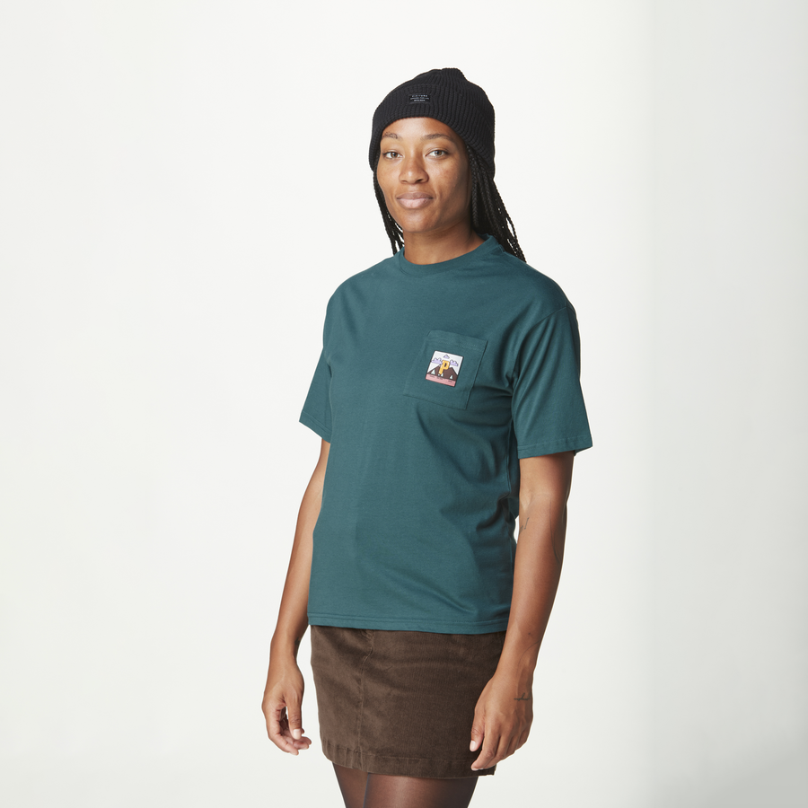 KIARRA POCKET TEE __color:Deep_Water#1