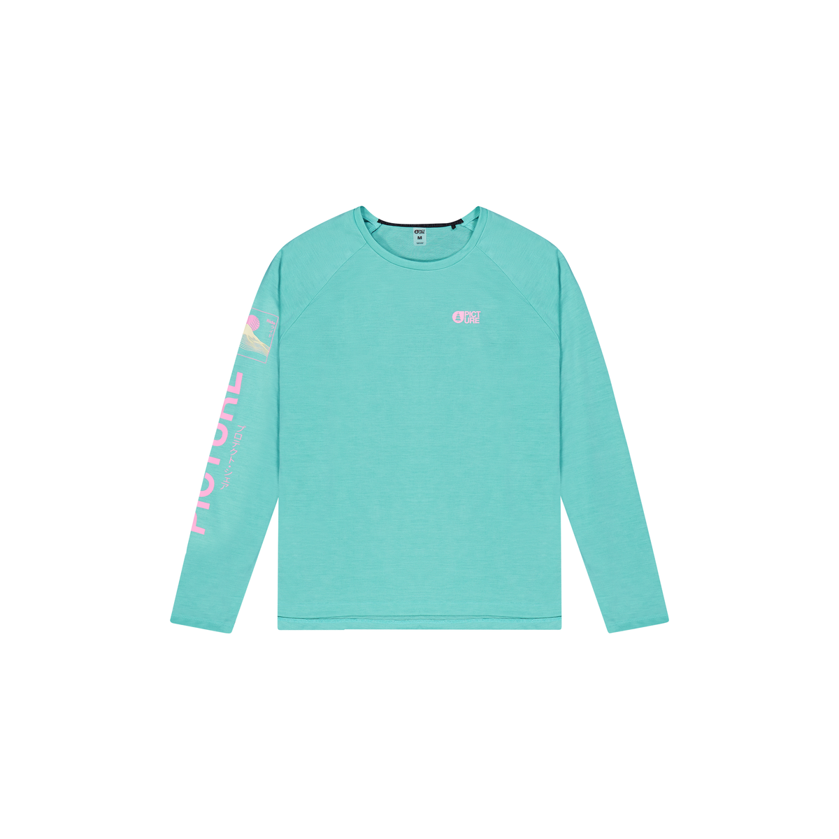 TIMONT W LS TECH TEE __color:Wasabi#20