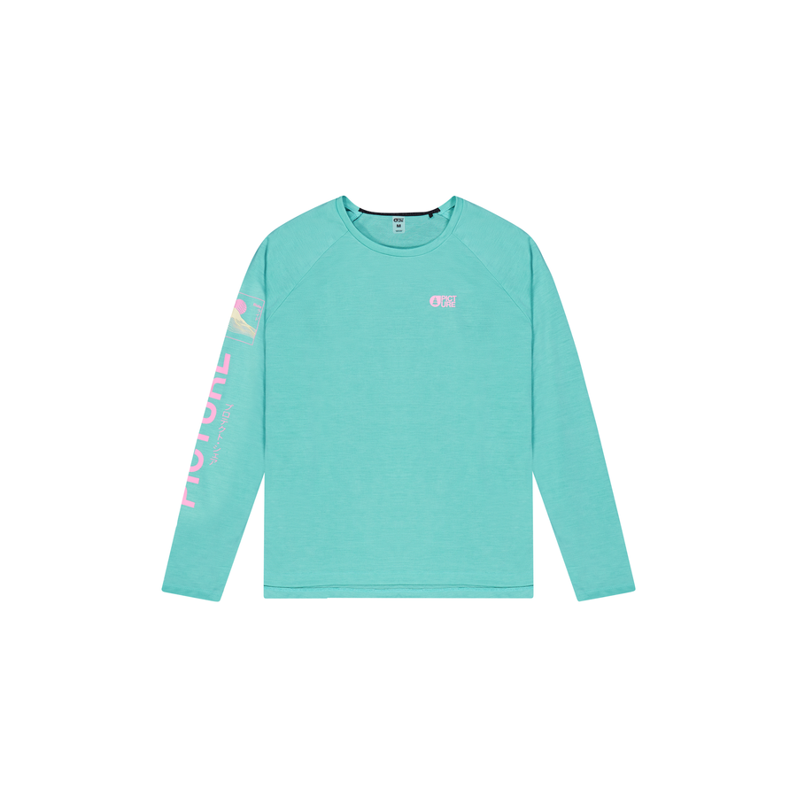 TIMONT W LS TECH TEE __color:Wasabi#20