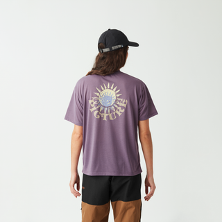 TIMONT W TECH TEE __color:Grape_Jam#26