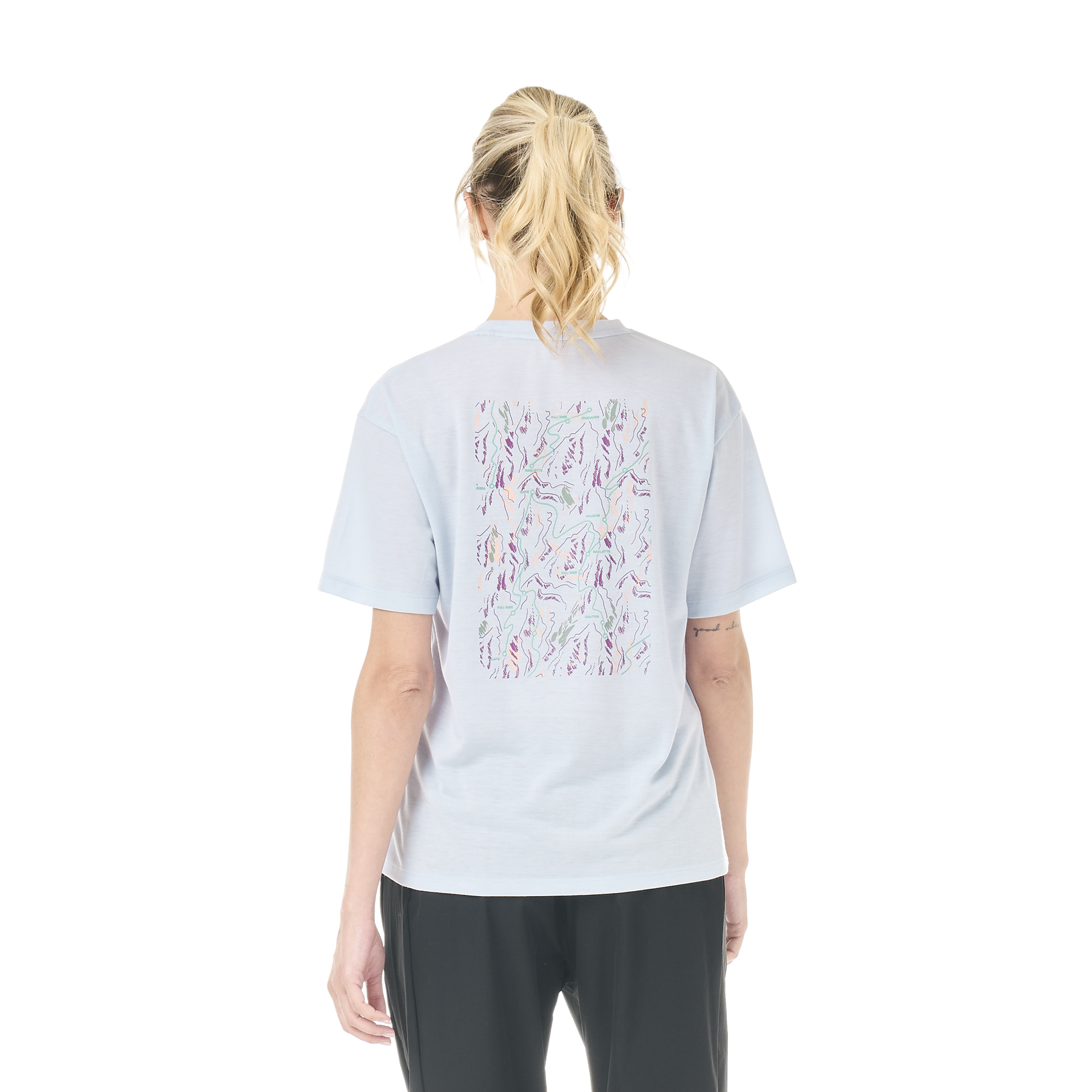 TIMONT W TECH TEE __color:Halogen_Blue#44
