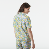 MILOU PRINTED SHIRT __color:Myosotis_Print#2
