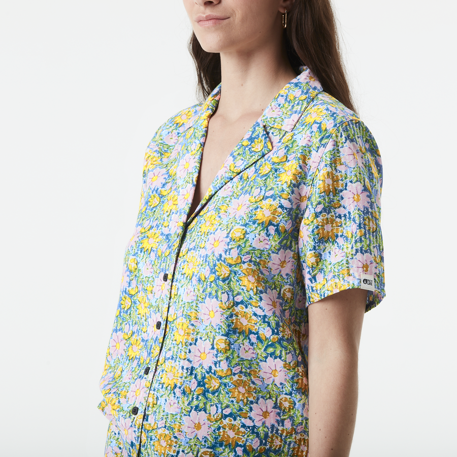 MILOU PRINTED SHIRT __color:Myosotis_Print#3
