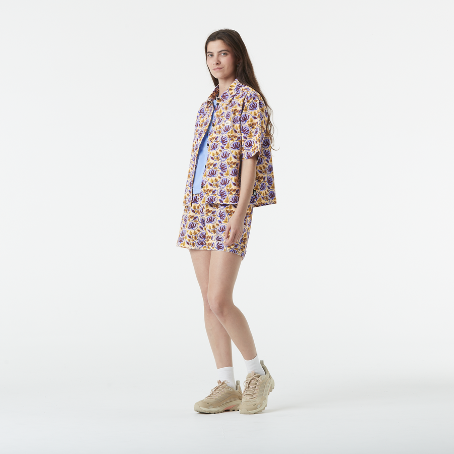SESIA PRINTED SHIRT __color:Alpine_Thistle_Print#0