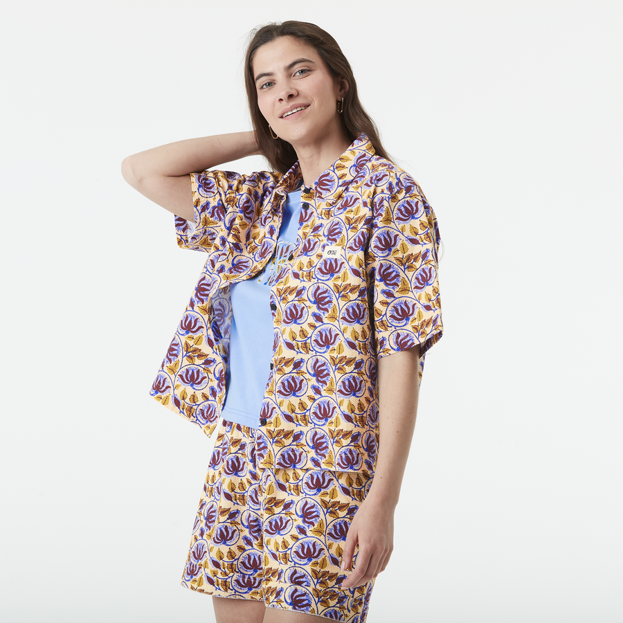 SESIA PRINTED SHIRT __color:Alpine_Thistle_Print#1