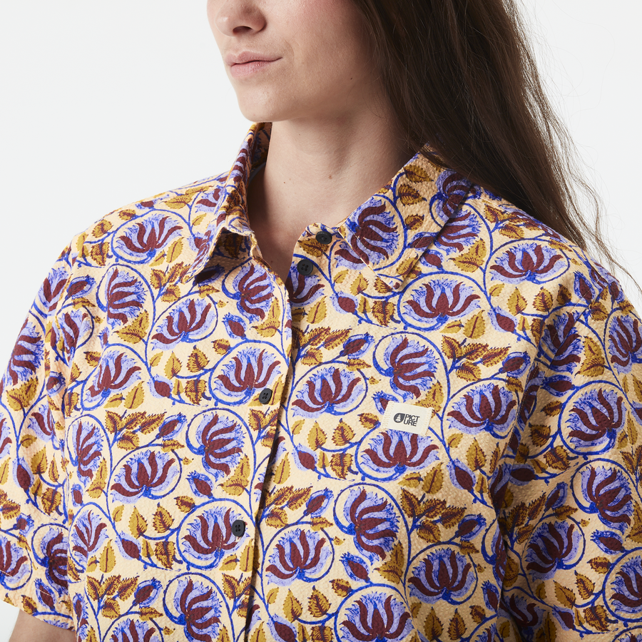 SESIA PRINTED SHIRT __color:Alpine_Thistle_Print#3