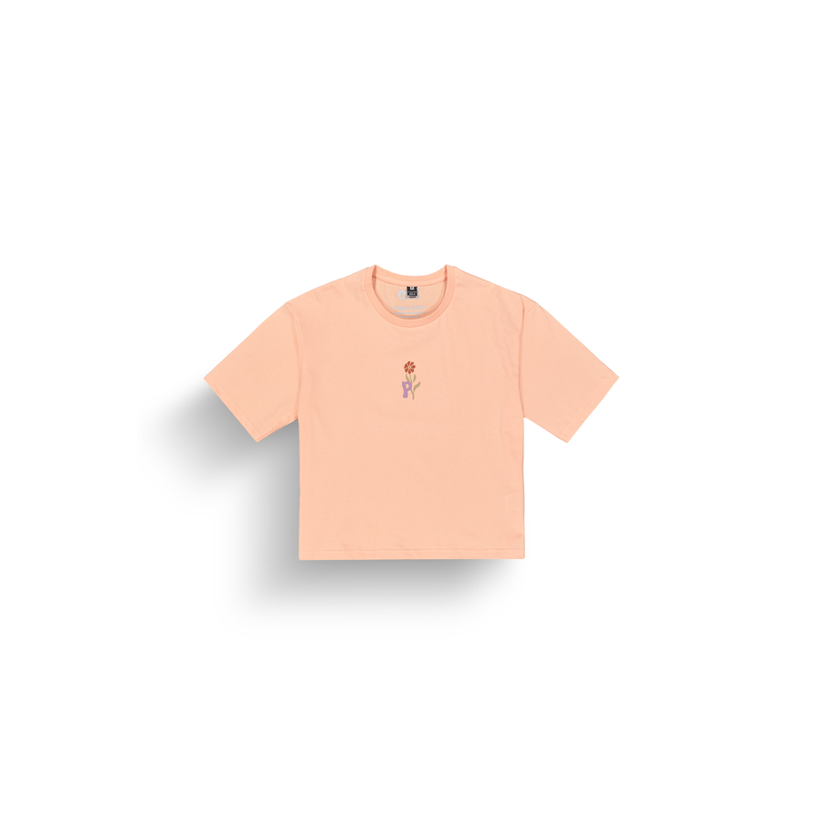 KEYNEE LONG TEE __color:Coral_Pink#3