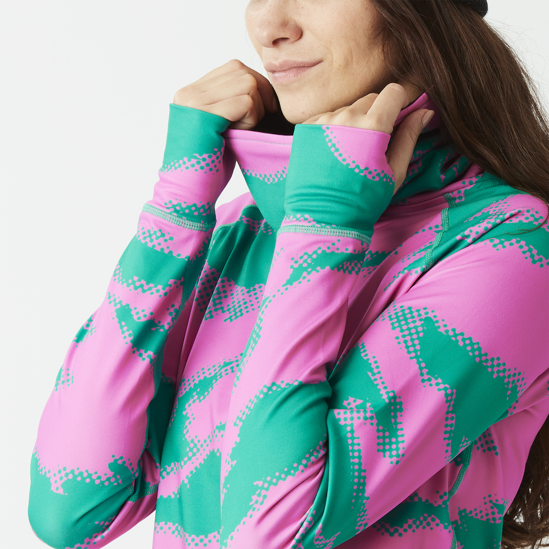 PAGAYA PRD HIGH FLEECE __color:Retro_Bliss_Print#3