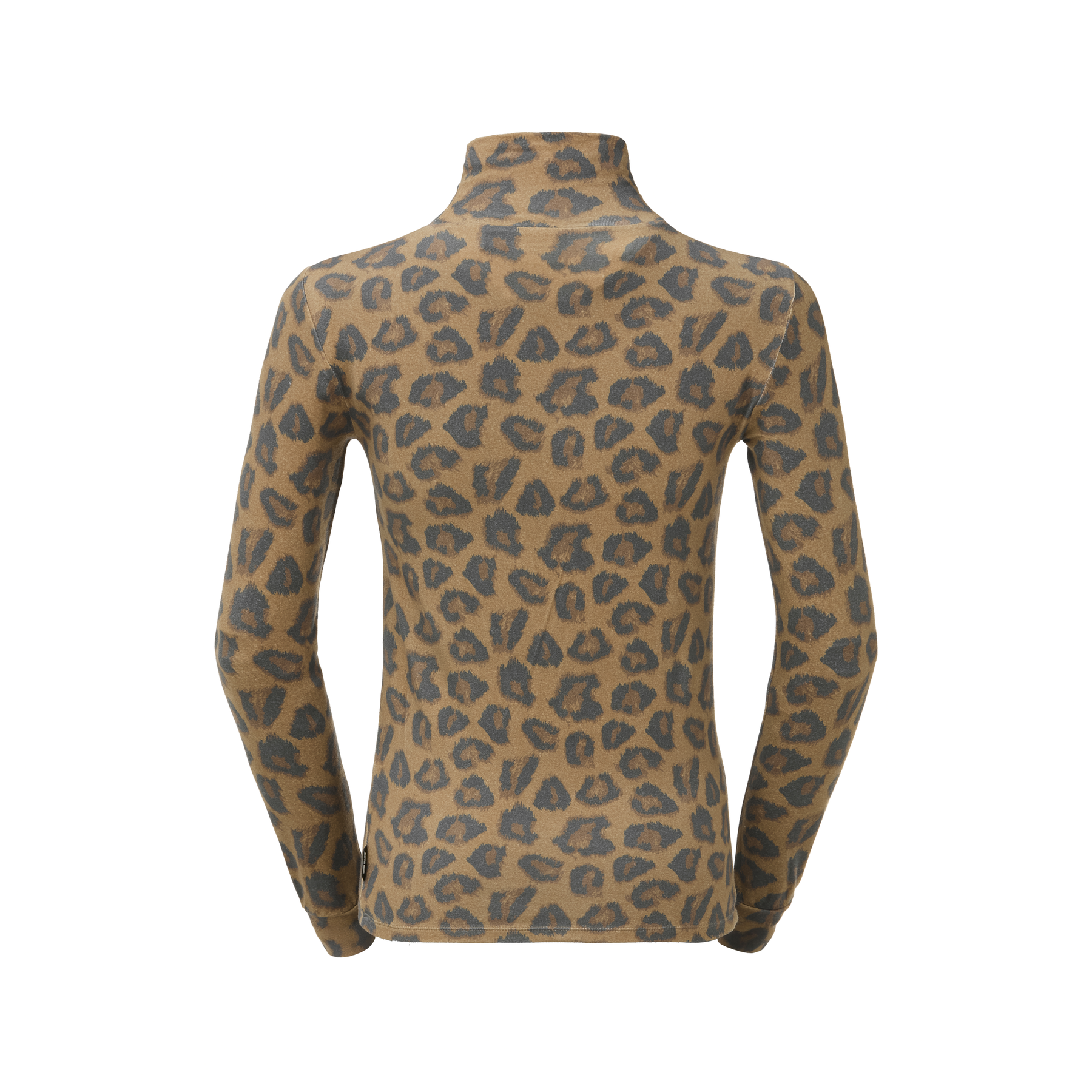 SKIMY PRINTED COL TEE __color:Wild_Spot_Print#23