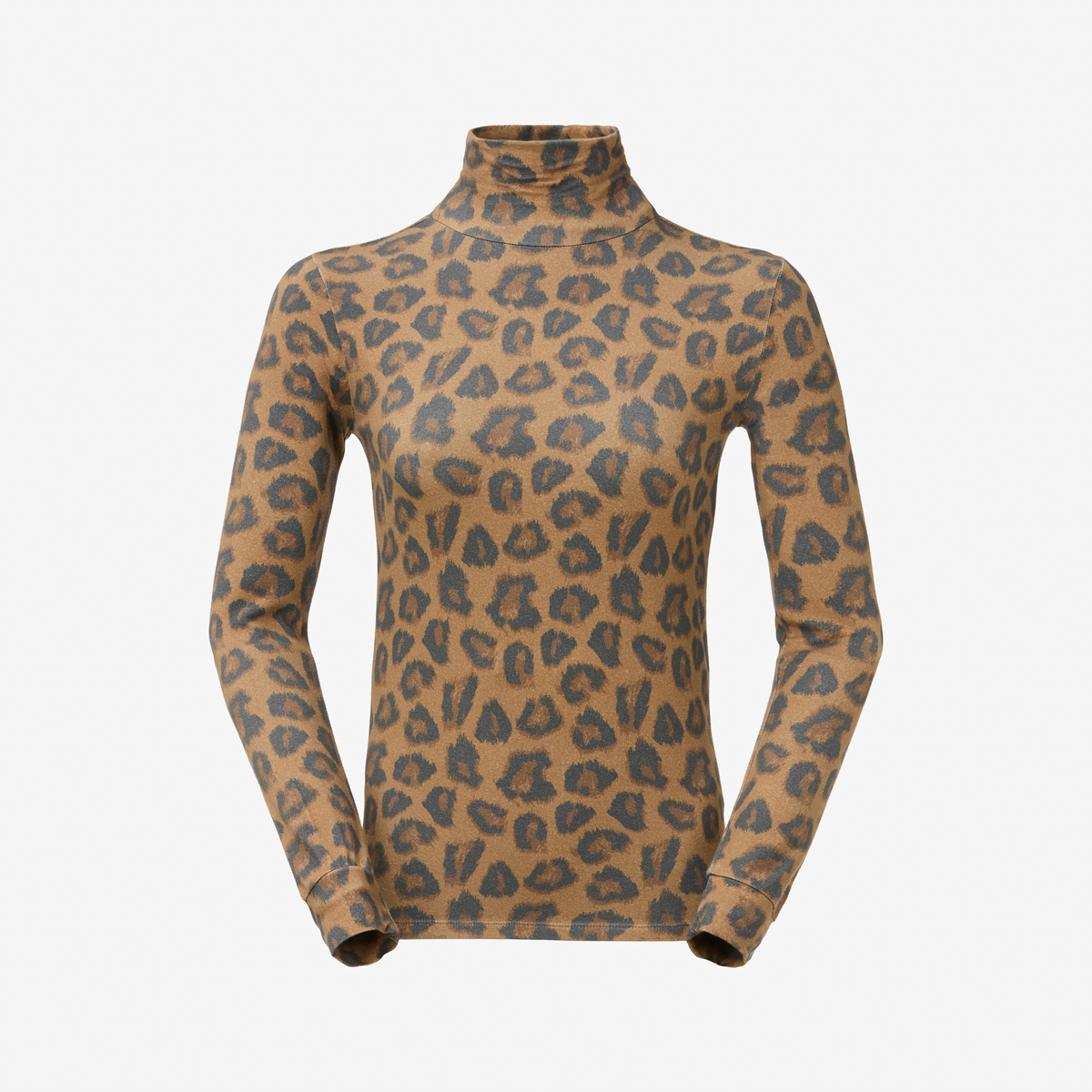 SKIMY PRINTED COL TEE