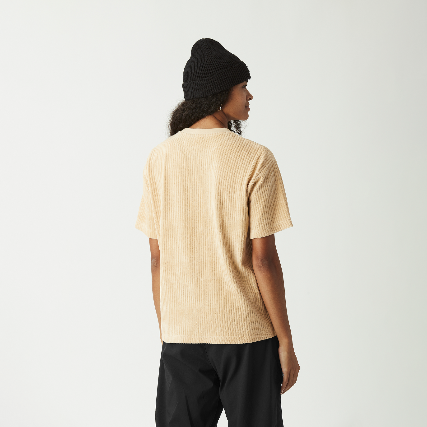 LAIKKO VELOURS TEE __color:Smoke_Gray#10
