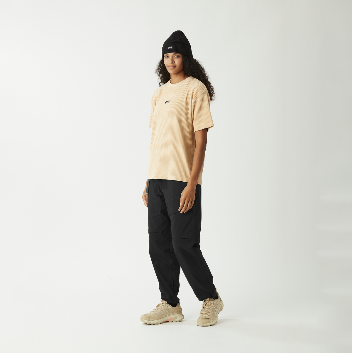 LAIKKO VELOURS TEE __color:Smoke_Gray#11