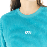 LAIKKO VELOURS TEE __color:Capri_Breeze#3
