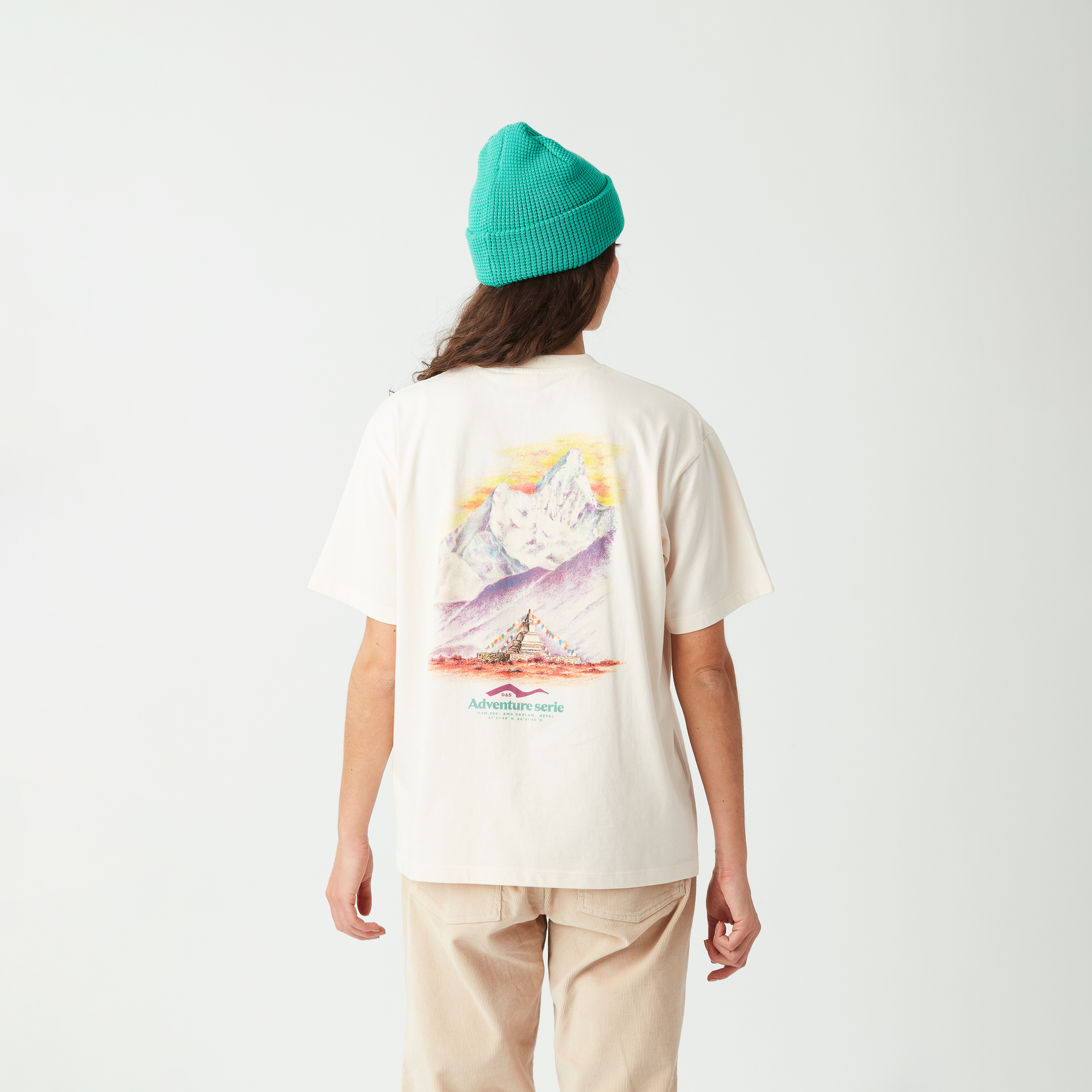 D&S NEPAL W TEE __color:Natural_White#2