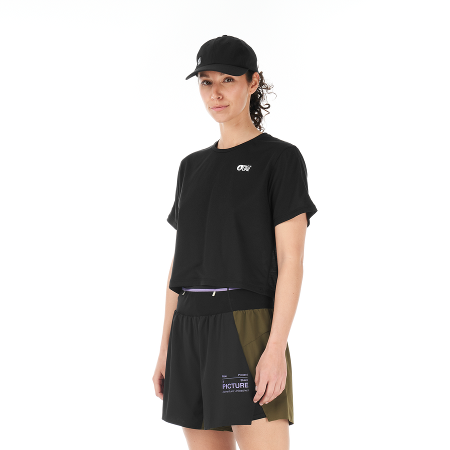 TIMONT BOXY TECH TEE __color:Black#5