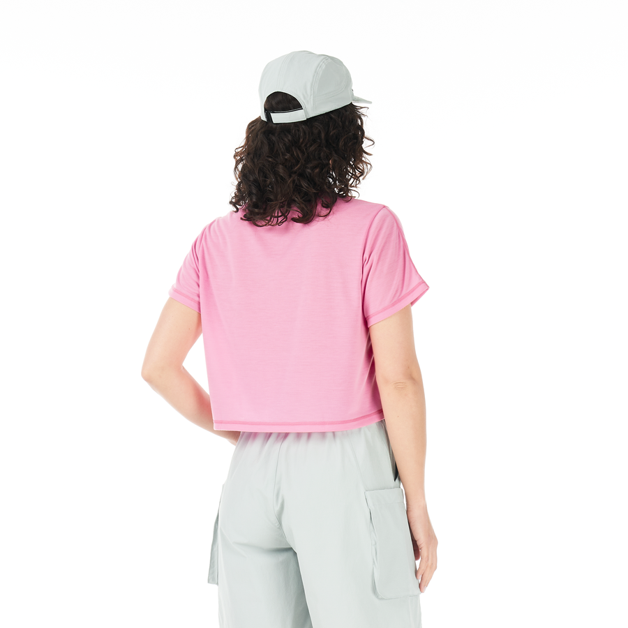 TIMONT BOXY TECH TEE __color:Begonia_Pink#1