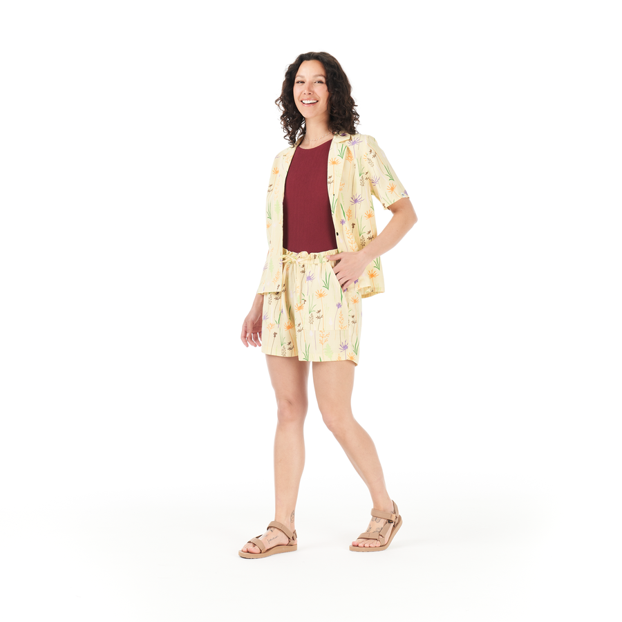 MILOU PRINTED SHIRT __color:French_Flower_Print#3