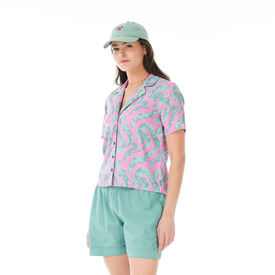 MILOU PRINTED SHIRT __color:Wasania_Print#10