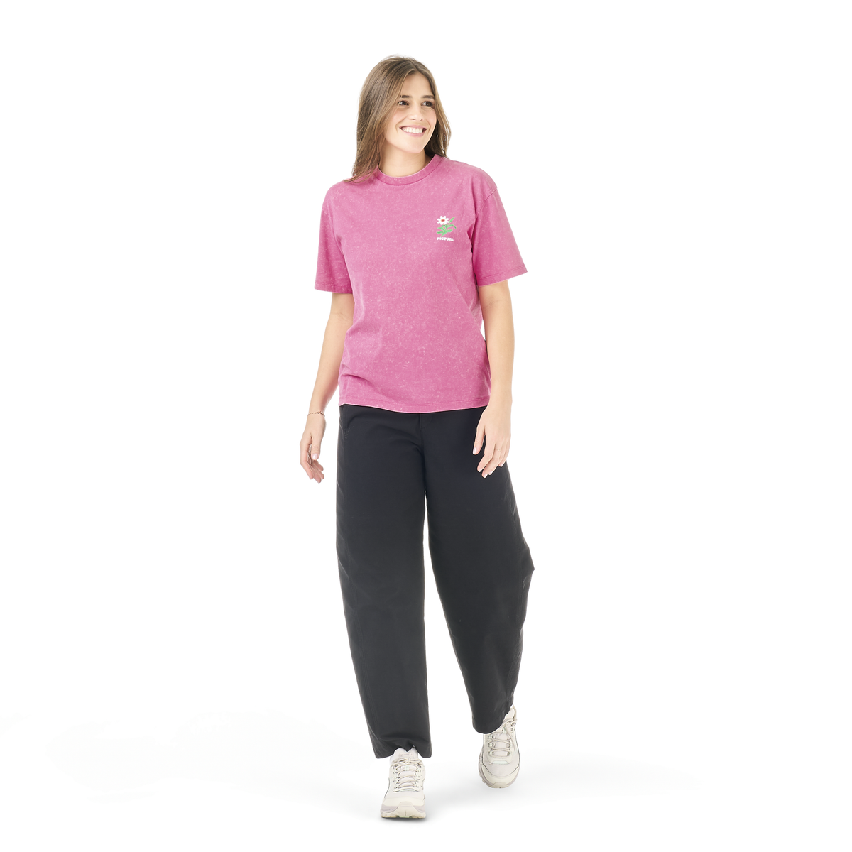 LYRA TEE __color:Beetroot_Powder_Washed#2