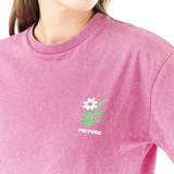 LYRA TEE __color:Beetroot_Powder_Washed#4