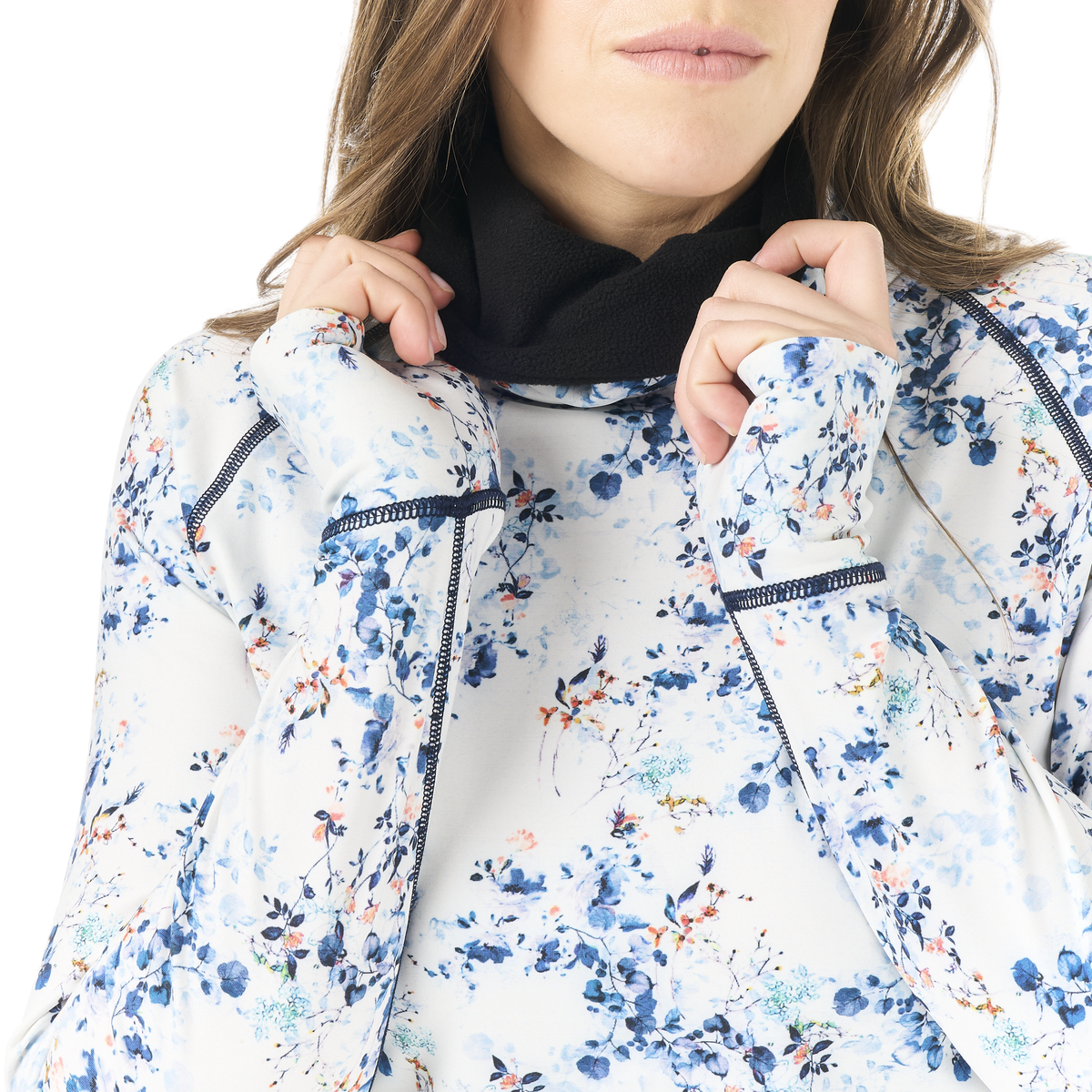PAGAYA HIGH  FLEECE __color:Schrubby_Print#14