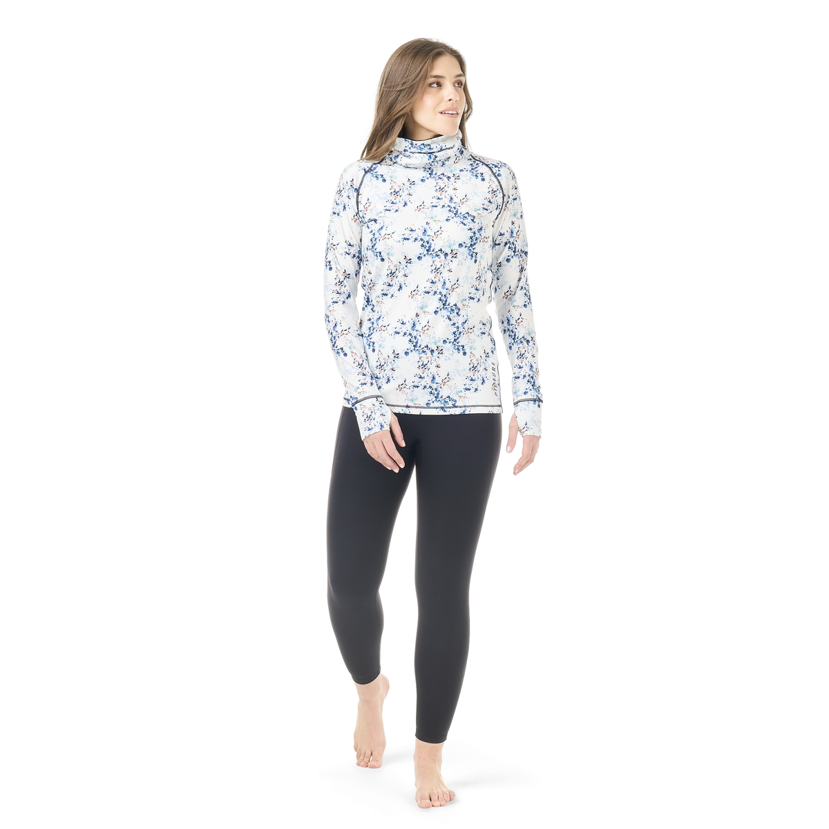 PAGAYA HIGH  FLEECE __color:Schrubby_Print#15