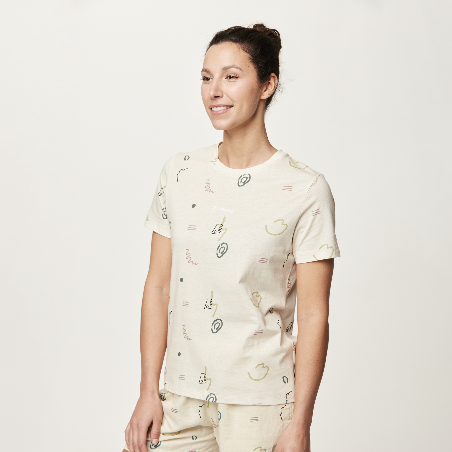 AULDEN TEE __color:Bloom_Print#11