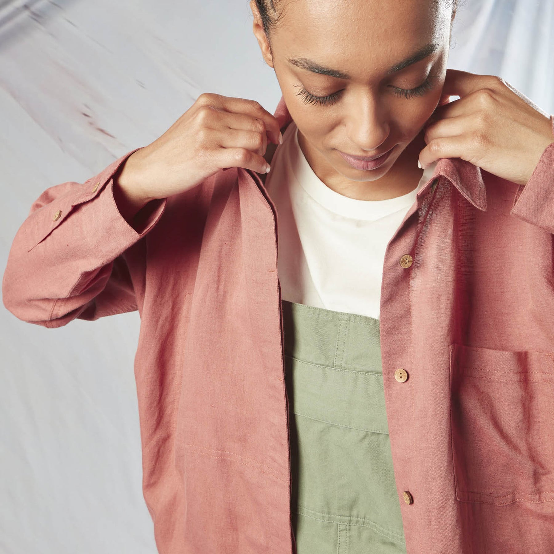 EYAUTA SHIRT __color:Cedar_Wood#15