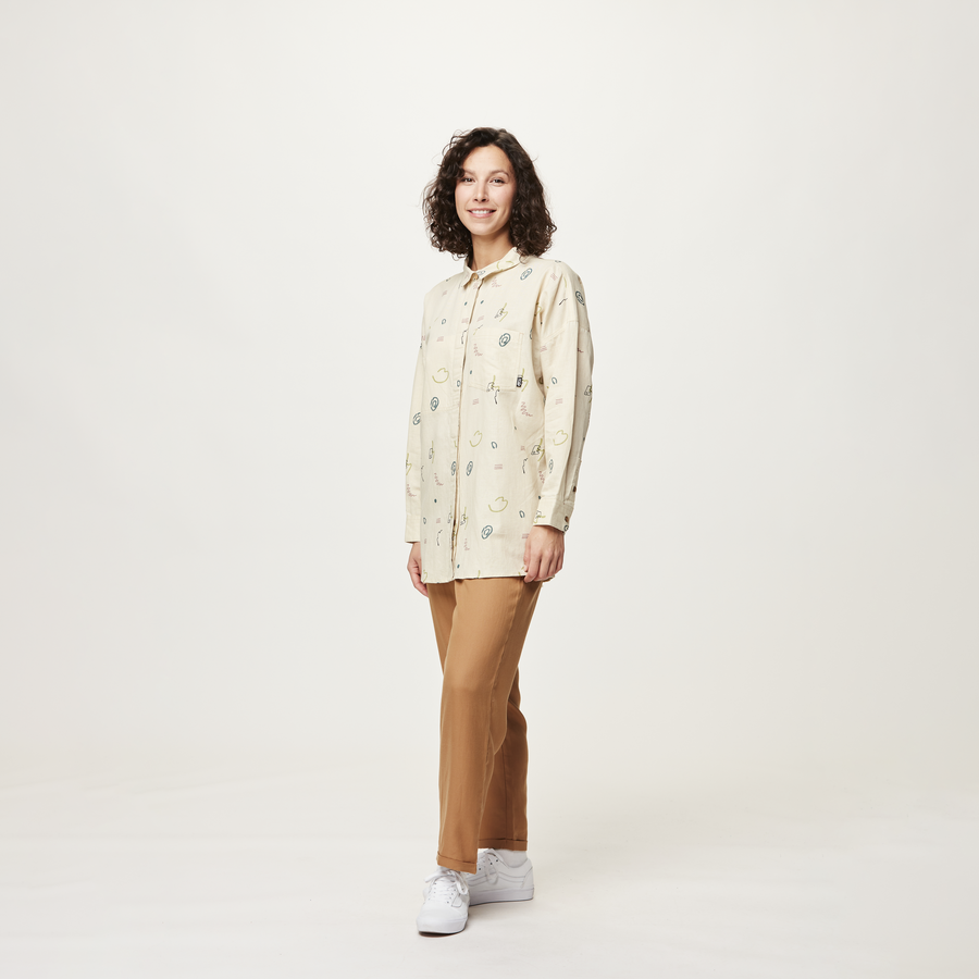 EYAUTA SHIRT __color:Bloom_Print#2