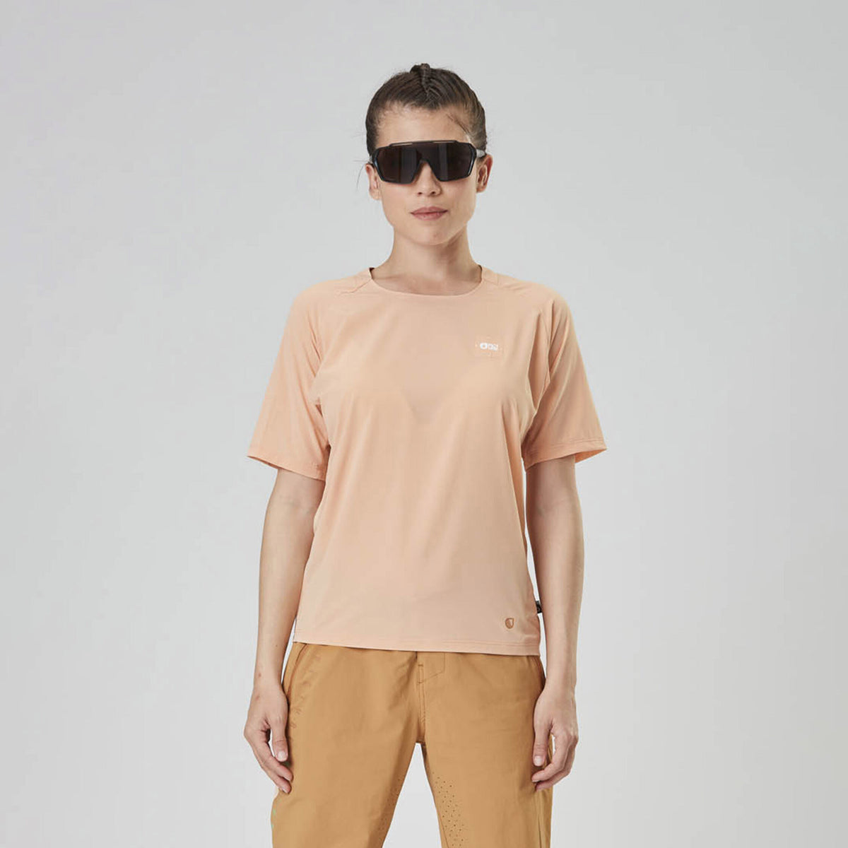 ICE FLOW TECH TEE __color:Peach_nougat#0