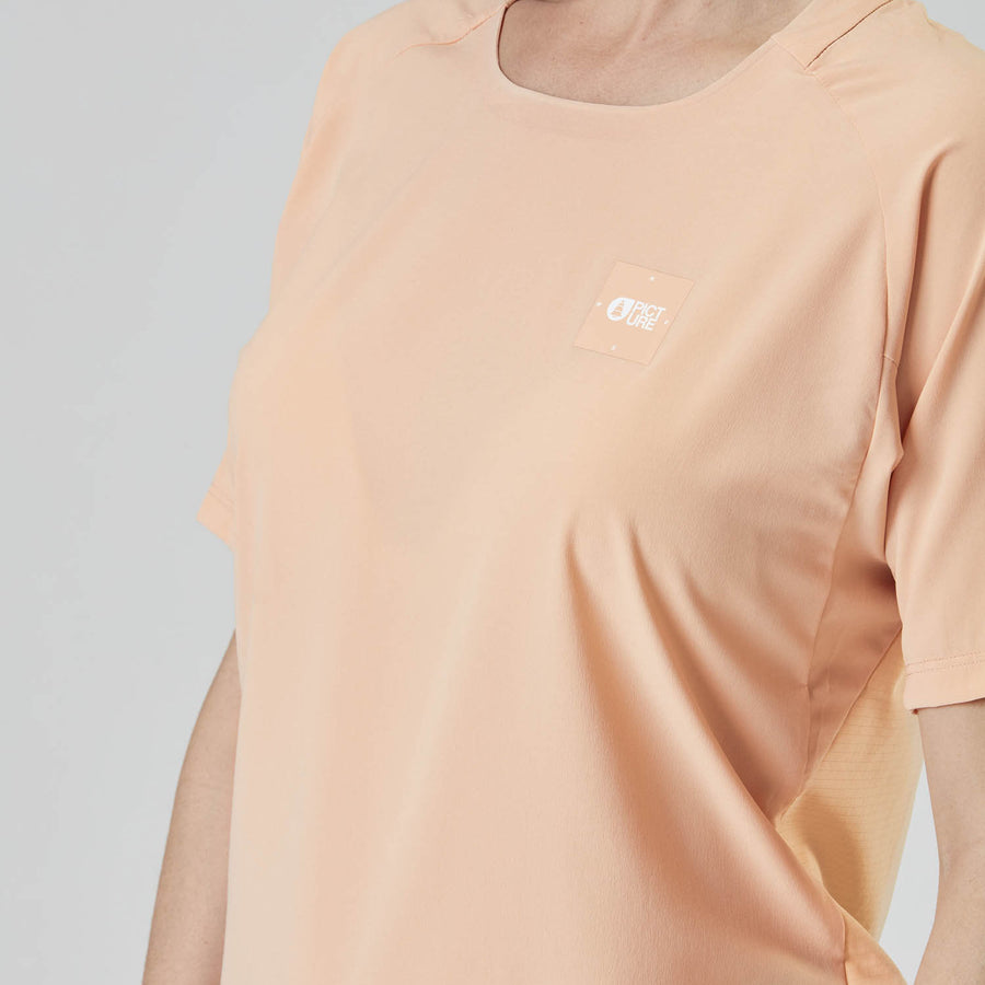 ICE FLOW TECH TEE __color:Peach_nougat#4