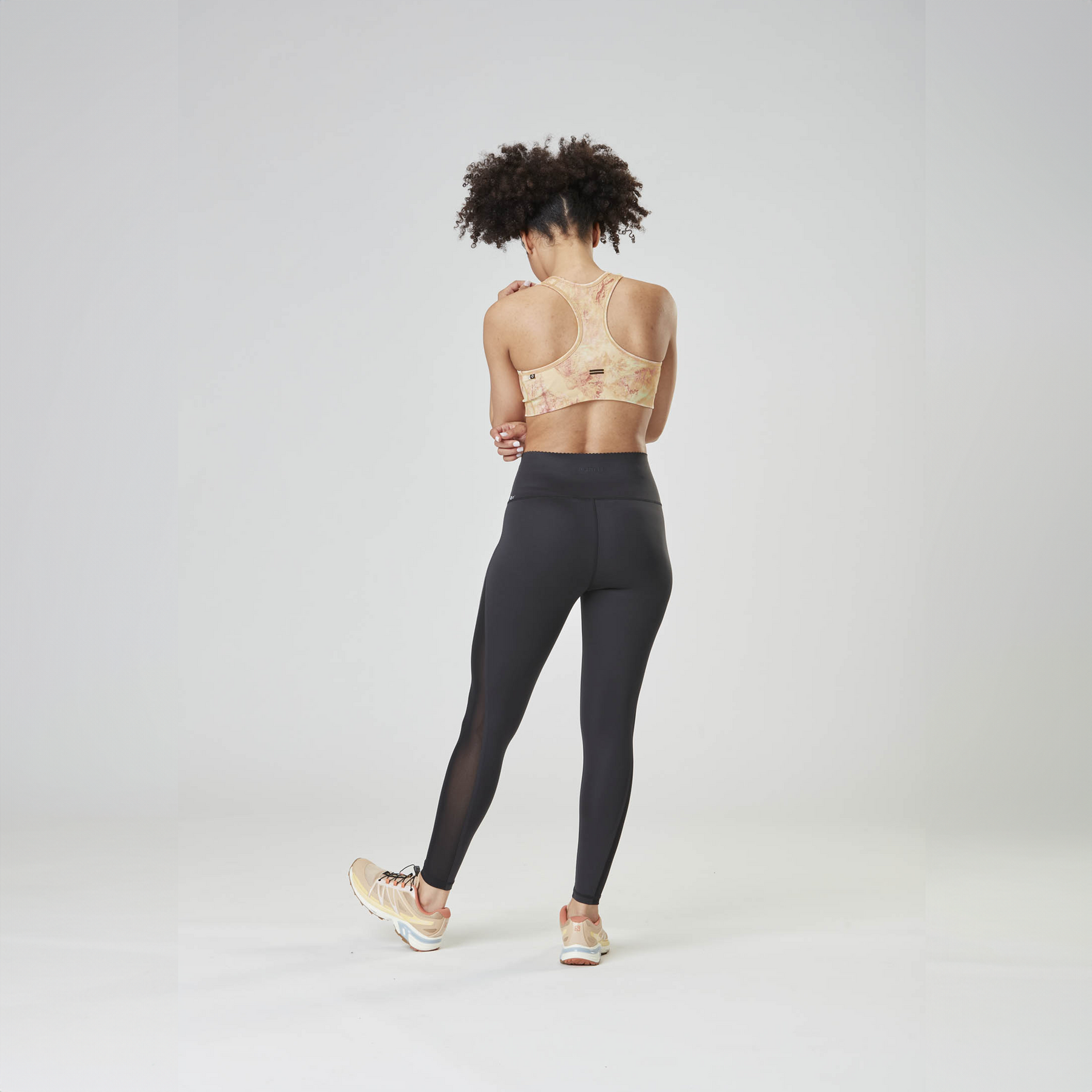 AVASA PRINTED TECH BRA __color:Geology_Cream#2