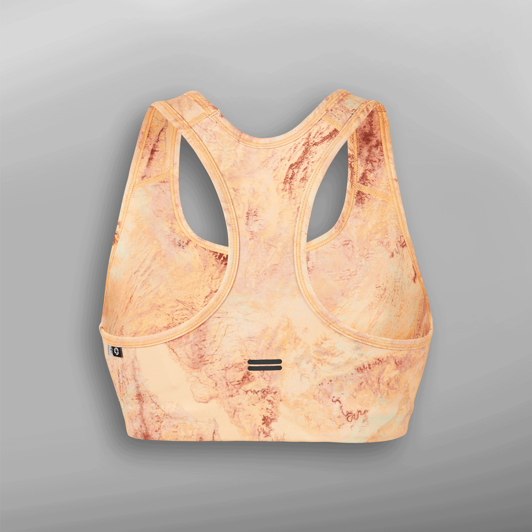 AVASA PRINTED TECH BRA __color:Geology_Cream#9