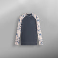 MILITA PRINTED TOP __color:Freeze#18