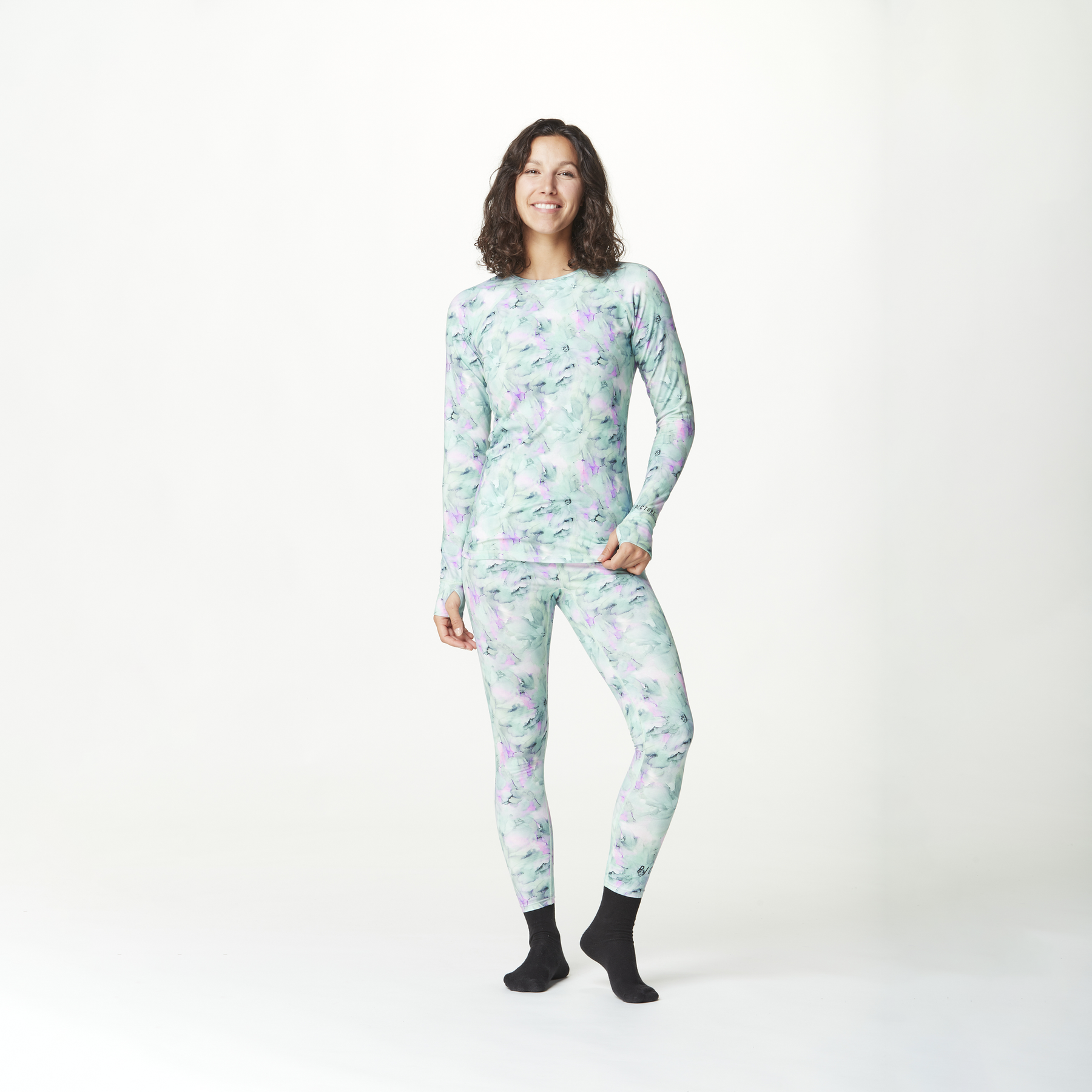 MILITA PRINTED TOP __color:Blurry_Water_Print#7