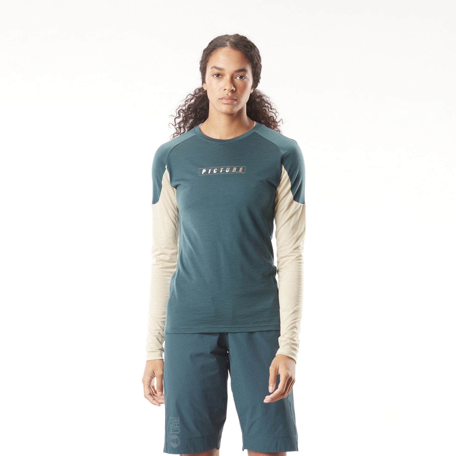 PANAMARKA MERINO LS TEE __color:Deep_Water#0