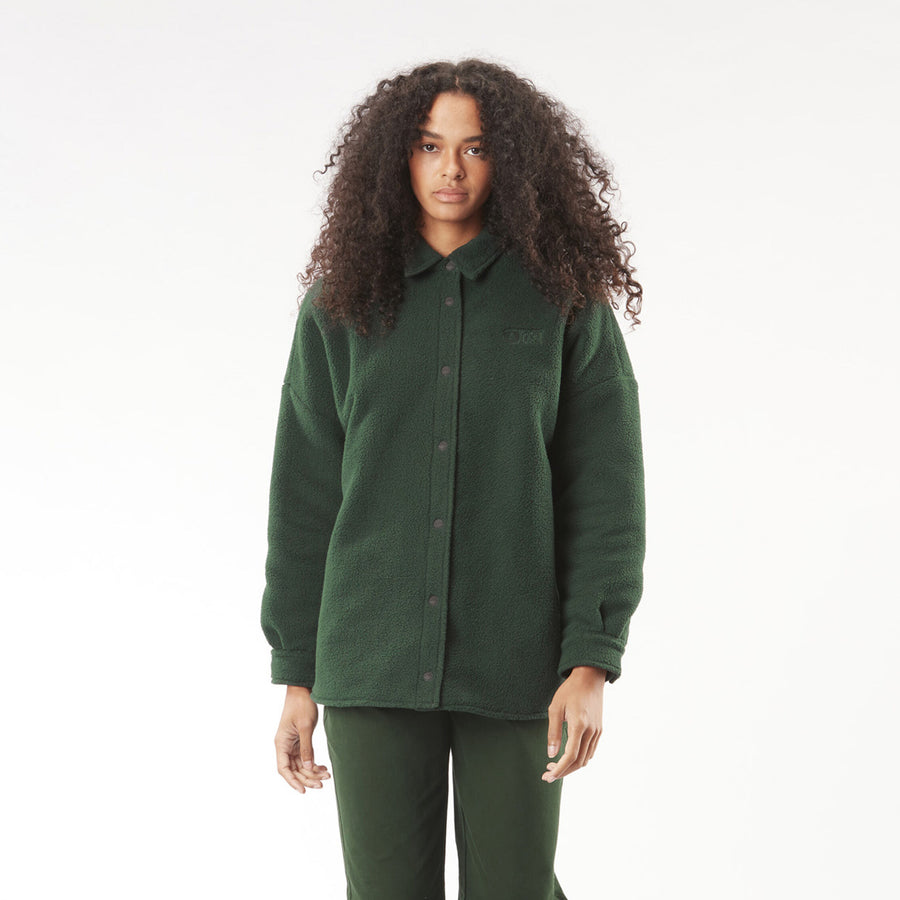 ABERRY FLEECE SHIRT __color:Scarab#13